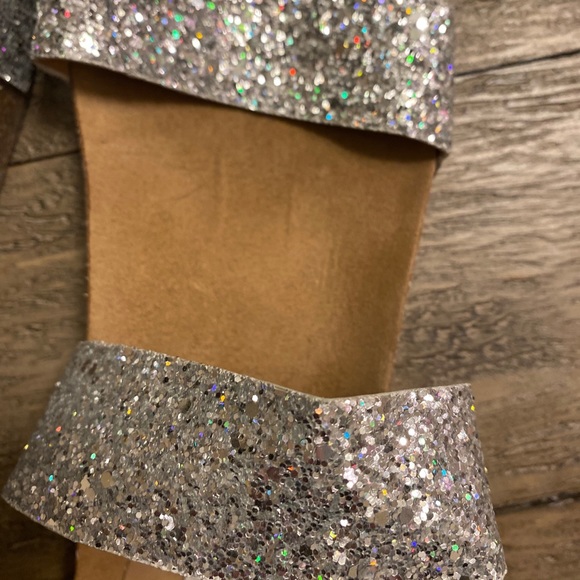 Steve Madden Sparkle Slides Size 9.5 - Picture 2 of 3